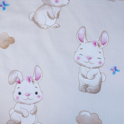 Povlečení Dětské do postýlky 100x135+40x60 - Bunny Star