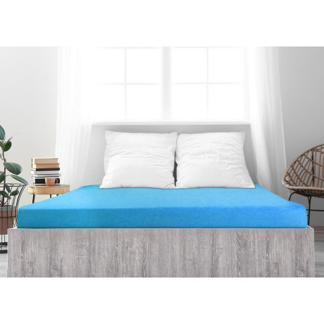 Prostěradlo Froté PERFECT - Modrý tyrkys