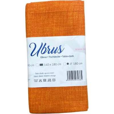 Ubrus DEKOTEX - oranžový