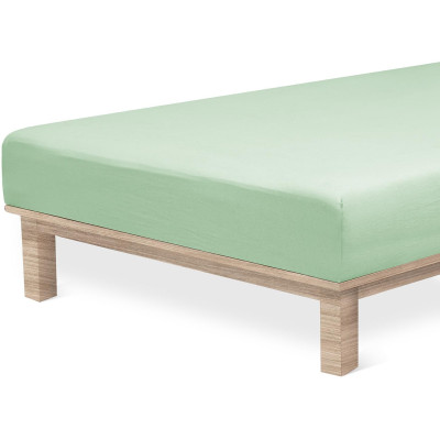 Jersey Lycra prostěradlo Andrea Simone boxspring - Granite Green (16-5907)