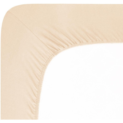 Jersey Lycra prostěradlo Andrea Simone boxspring - Kávová (Pink Tint 12-1204)