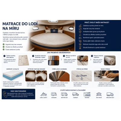 Matrace Boat - comfort