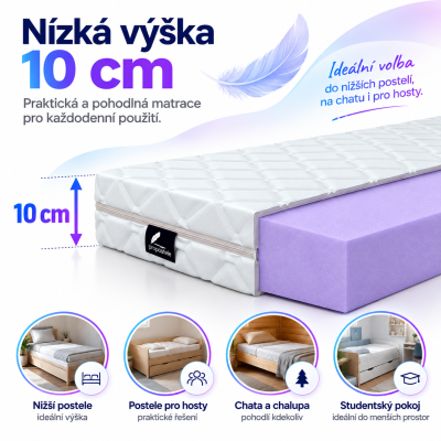 Matrace Pur 10 cm